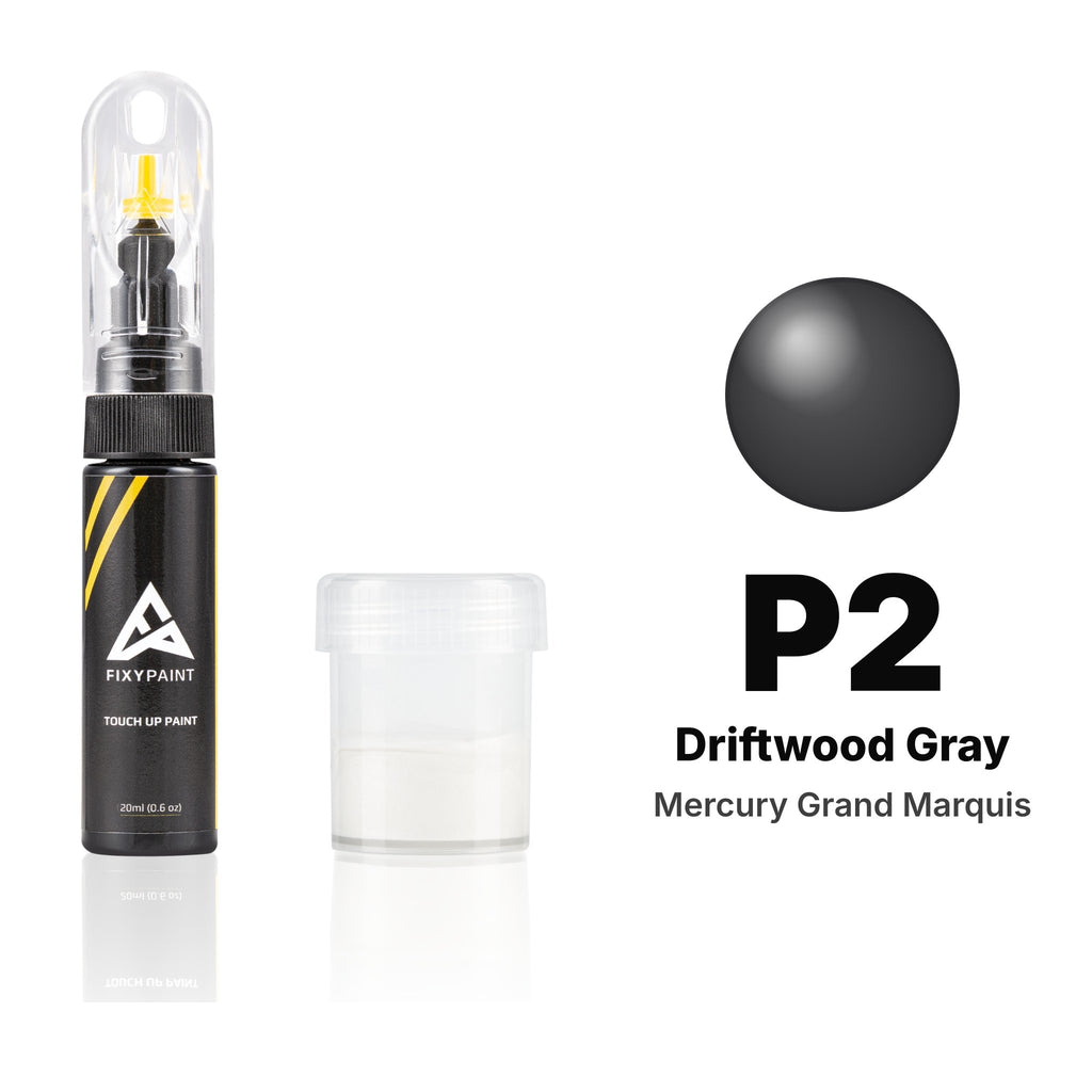Touch-up paint for Mercury Grand Marquis P2 Driftwood Gray, Standard kit
