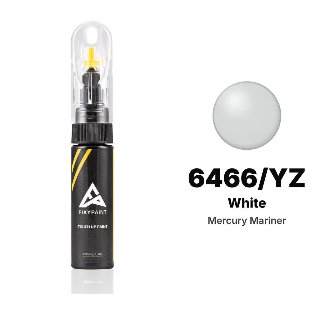 Touch-up paint for Mercury Mariner 6466/YZ White, Basic kit