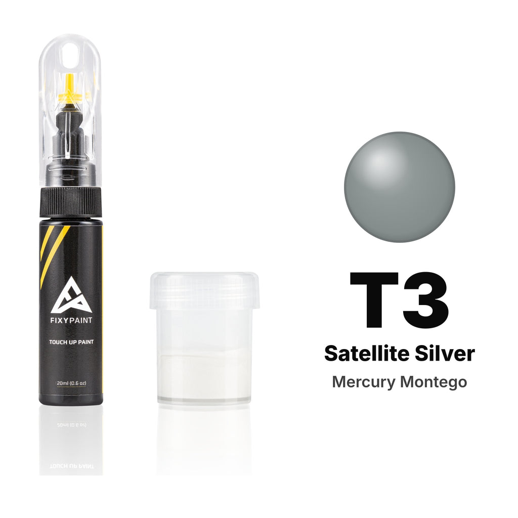 Peinture de retouche pour Mercury Montego – T3 Satellite Silver (2006–2007), kit Standard