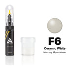 Touch-up paint for Mercury Mountaineer F6 Ceramic White, Standard kit