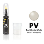 Touch-up paint for Mercury Mountaineer PV Confidential White, Standard kit