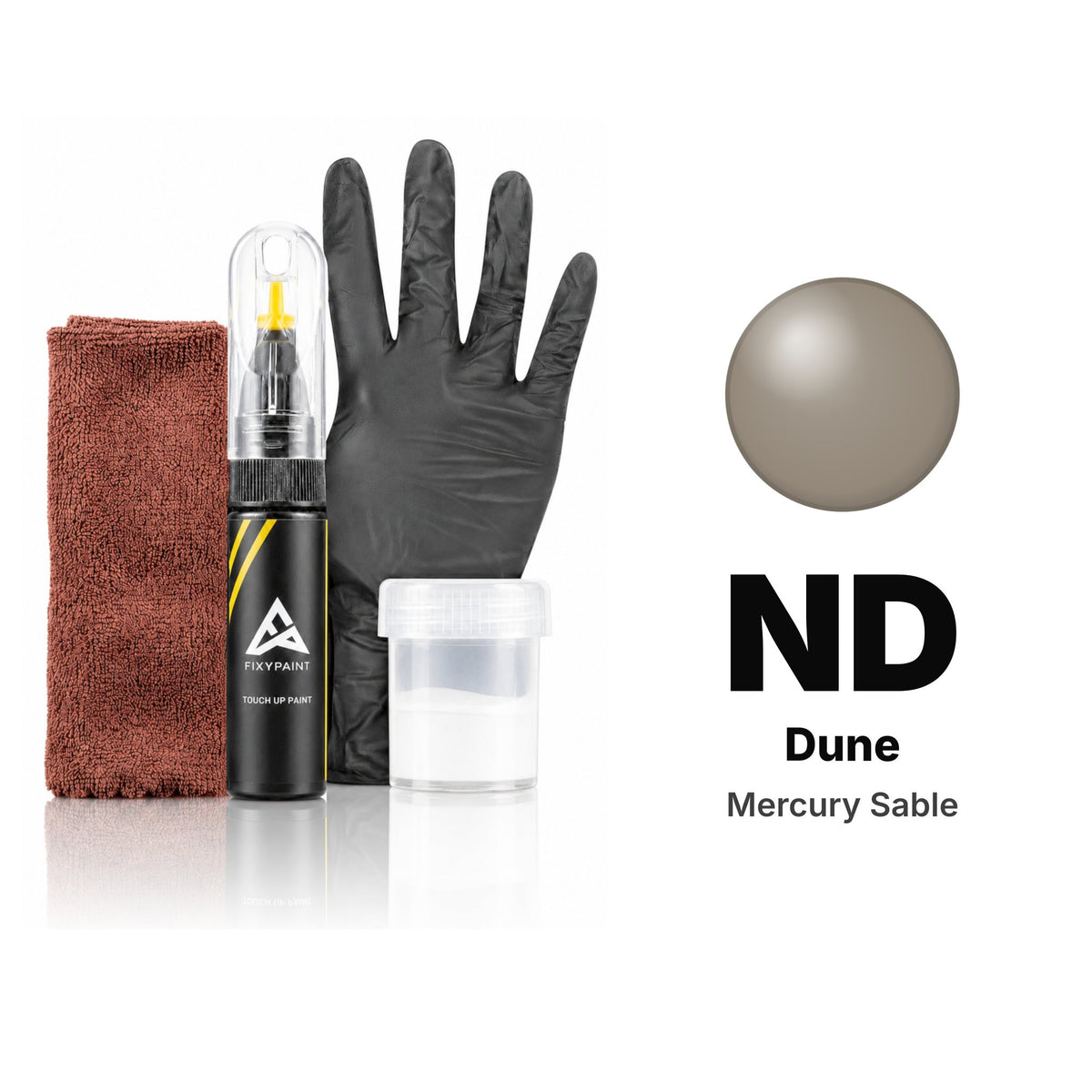 Touch-up paint for Mercury Sable ND Dune, Complete kit