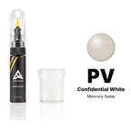 Touch-up paint for Mercury Sable PV Confidential White, Standard kit