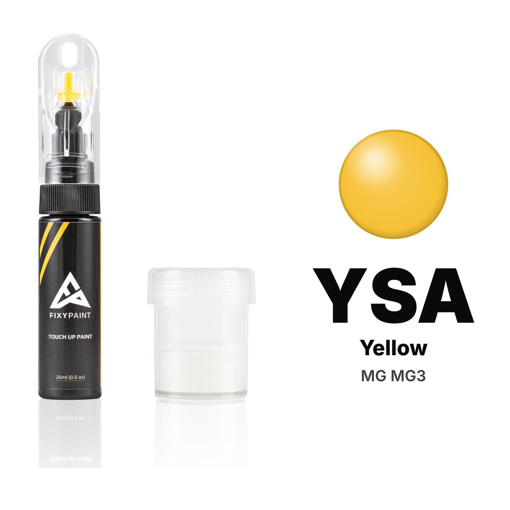 Touch-up paint for MG MG3 YSA Yellow, Standard kit