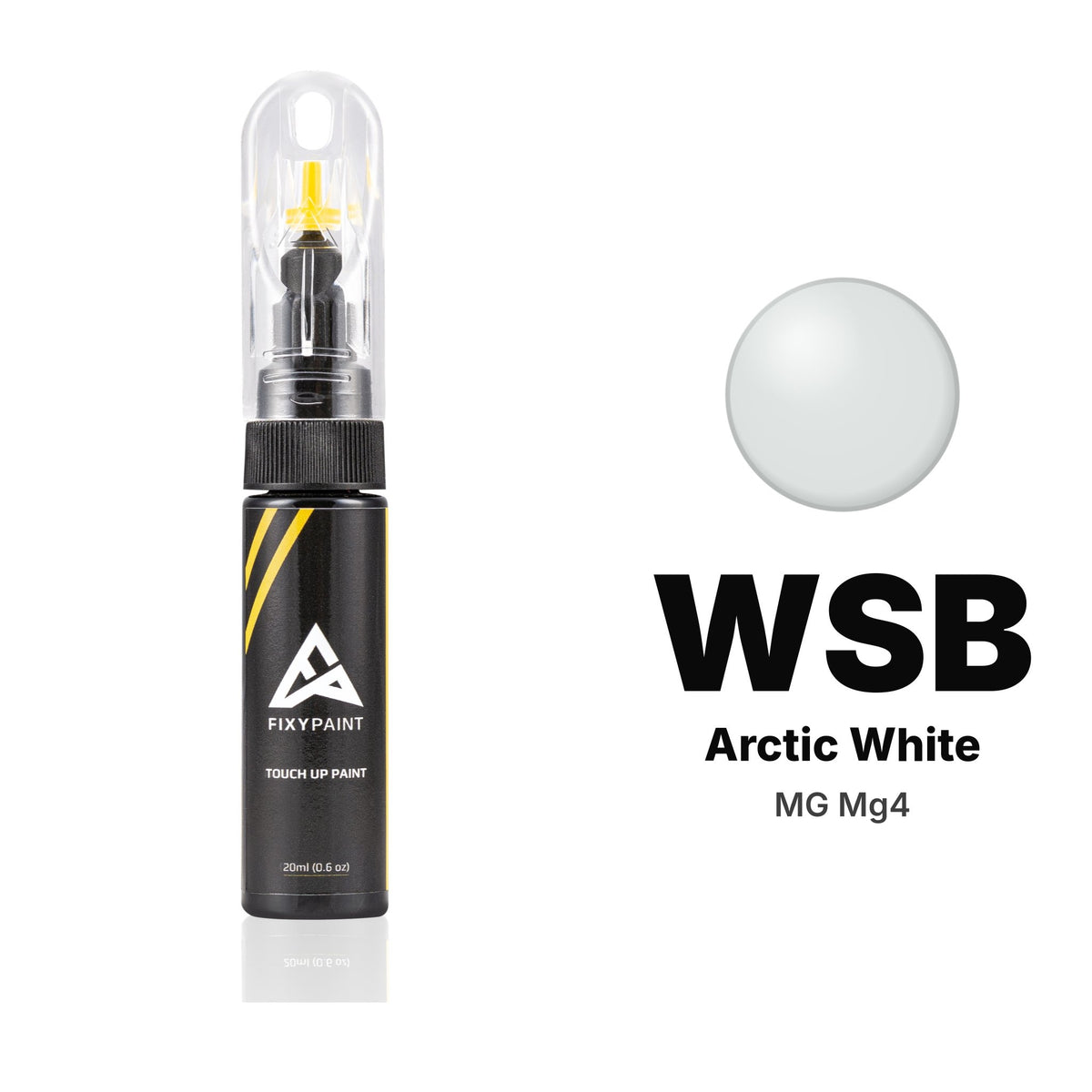 Touch-up paint for MG MG4 WSB Arctic White, Basic kit