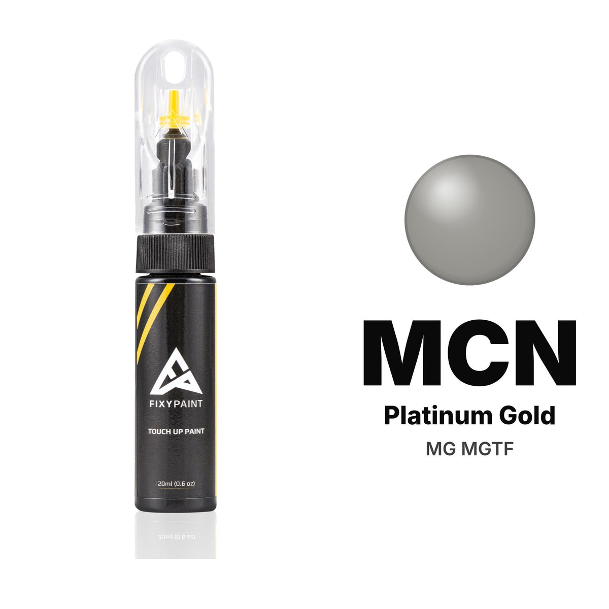 Touch-up paint for MG MGTF MCN Platinum Gold, Basic kit