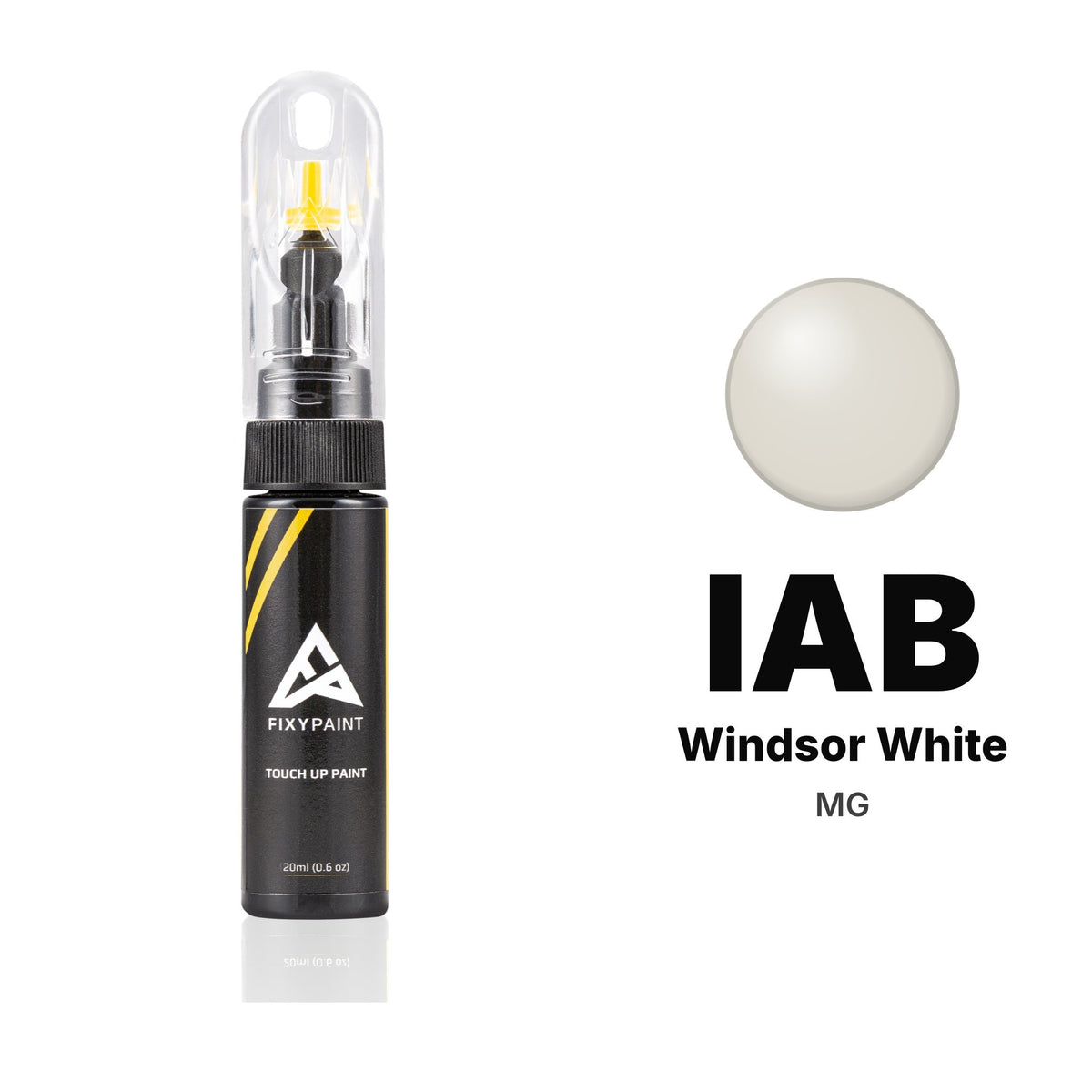 Pintura de retoque para MG – IAB Windsor White (todos los modelos, 2022), kit Básico