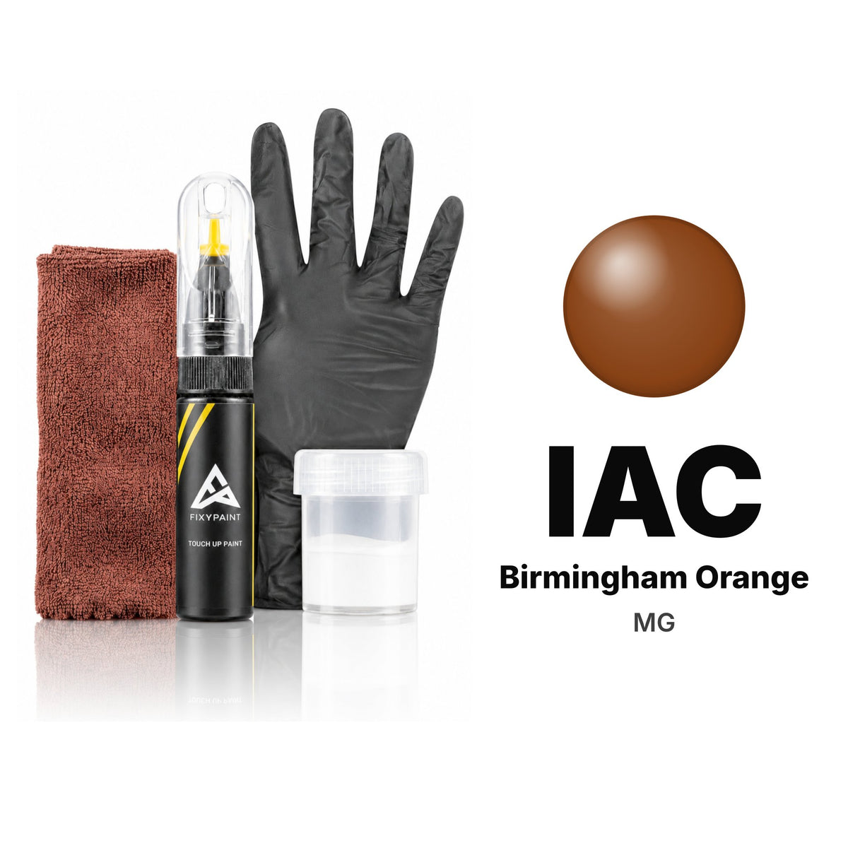 Vernice ritocco per MG – IAC Birmingham Orange (tutti i modelli, 2022), kit Completo