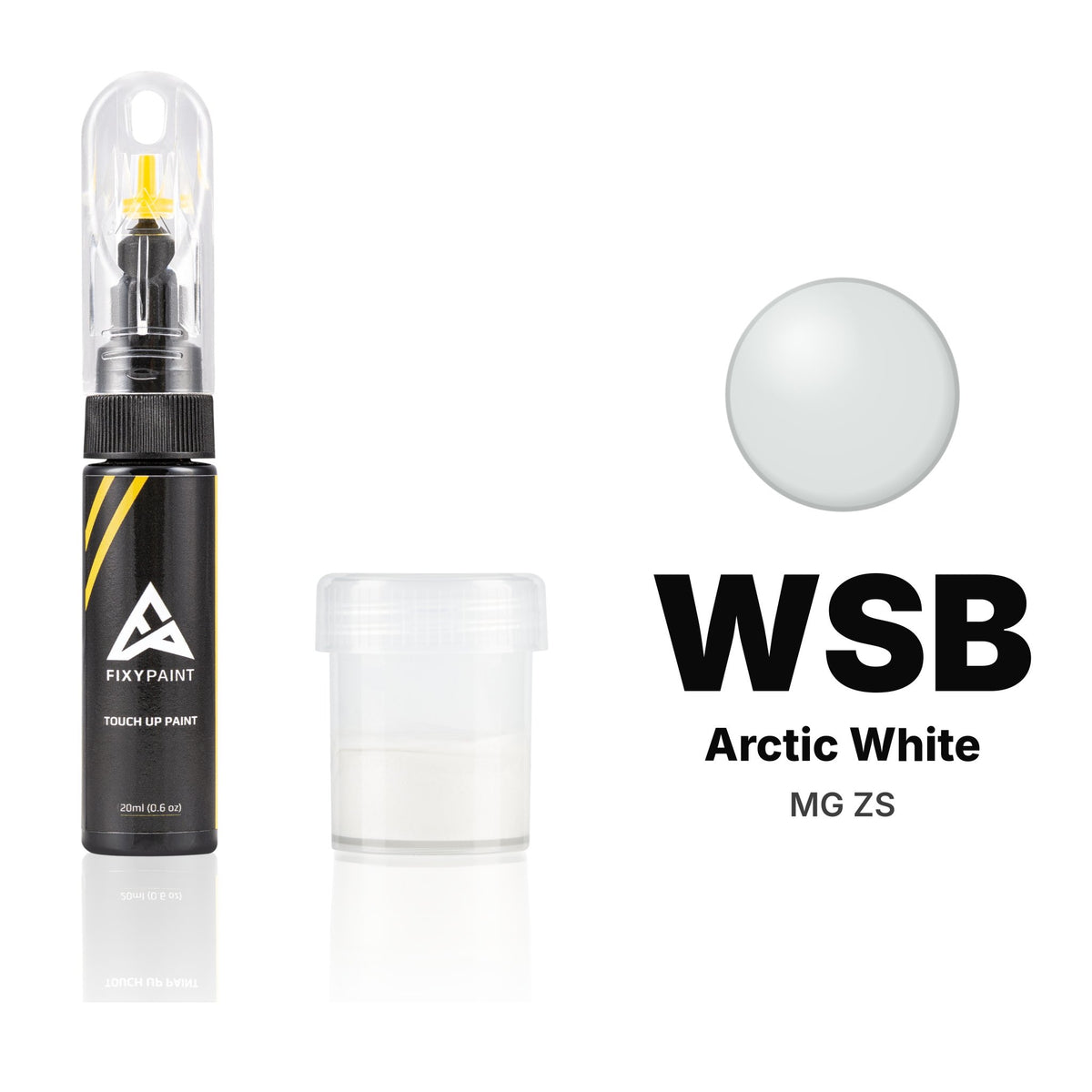 Touch-up paint for MG ZS WSB Arctic White, Standard kit