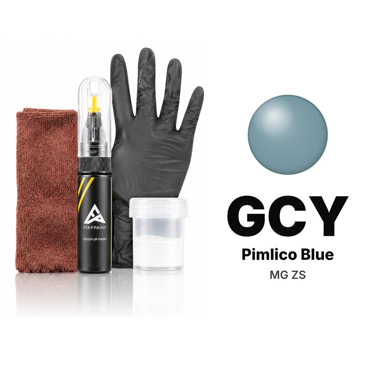 Vernice ritocco per MG ZS – GCY Pimlico Blue (2019–2023), kit Completo