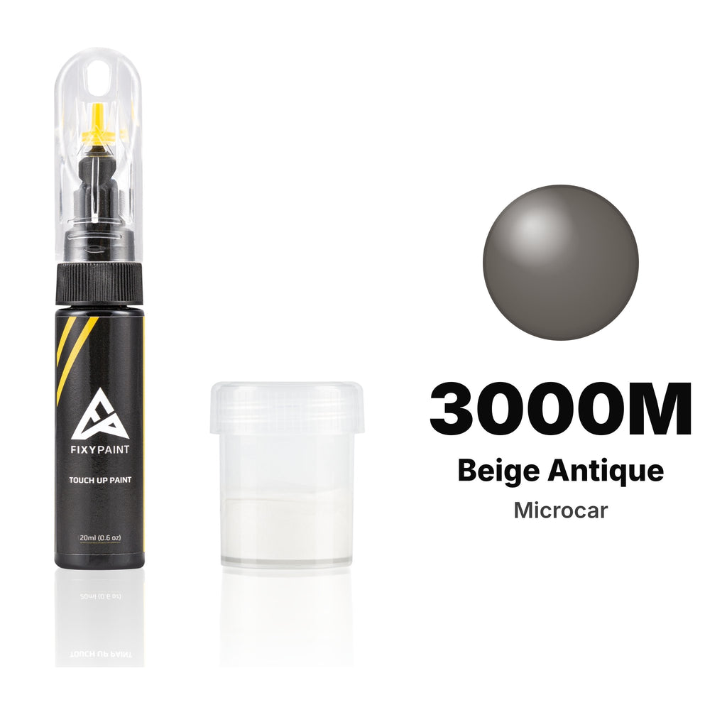 Touch-up paint for Microcar 3000M Beige Antique, Standard kit