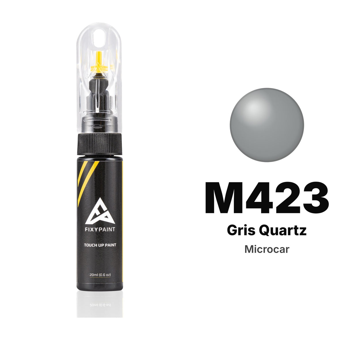 Microcar M423 Gris Quartz touch-up paint, Basic kit