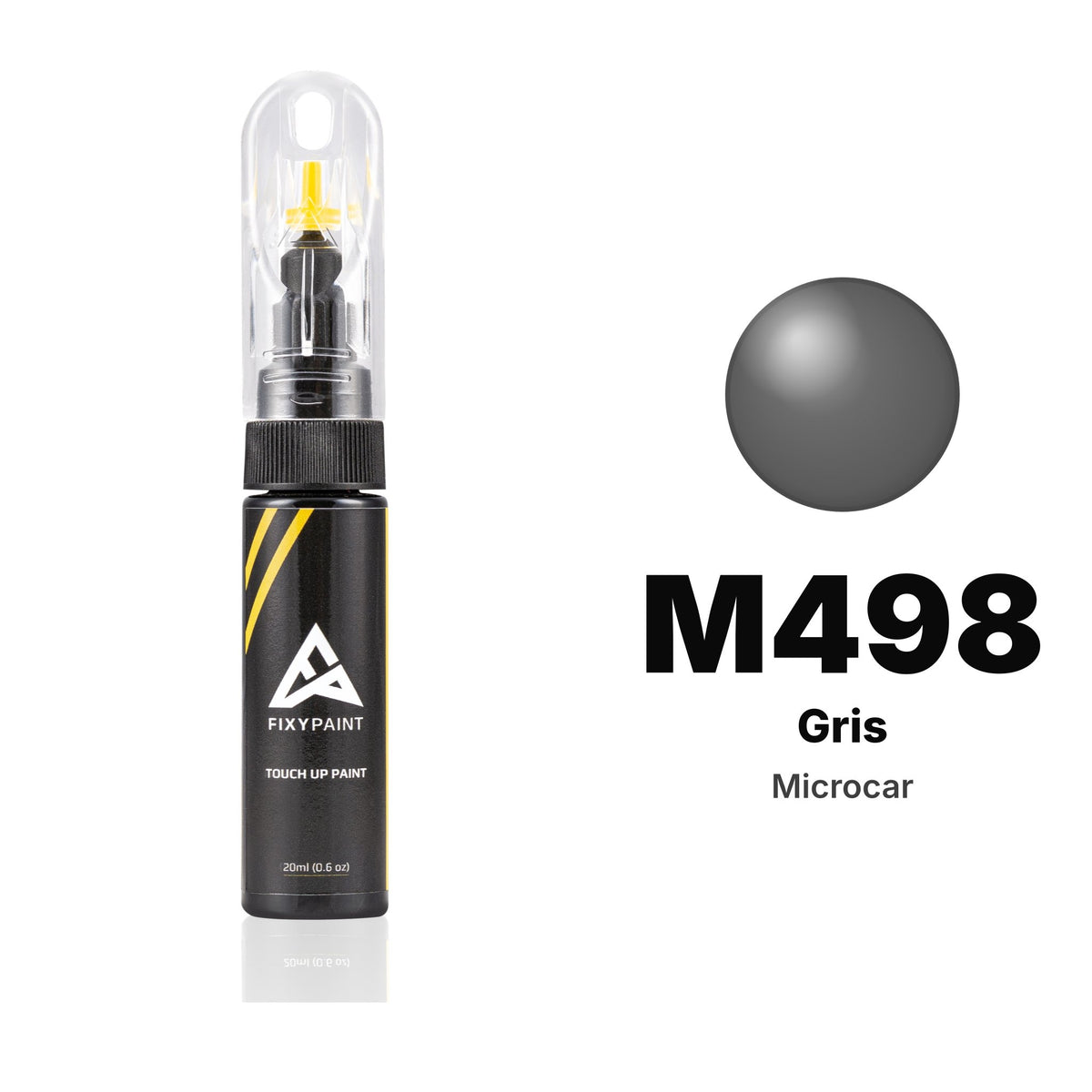 Microcar M498 Gris touch-up paint, Basic kit