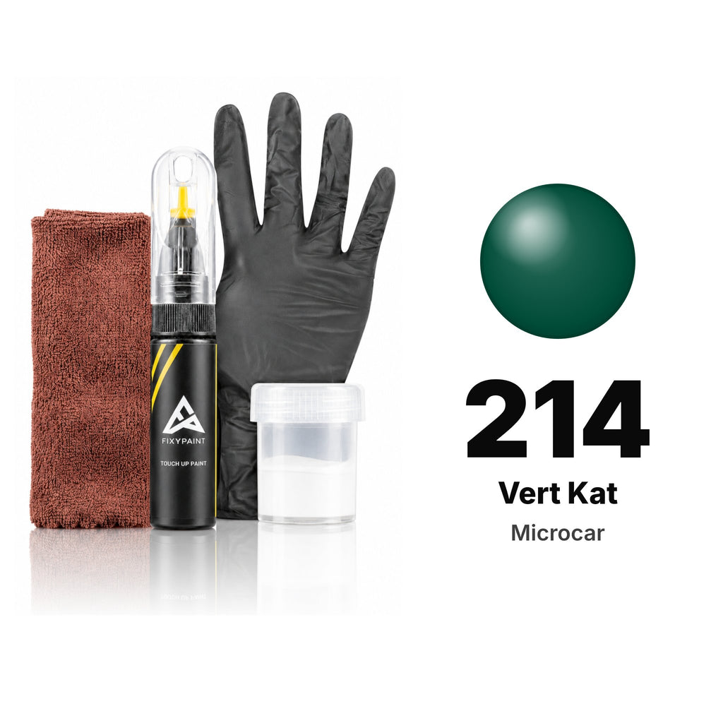 Touch-up paint for Microcar 214 Vert Kat, Complete kit
