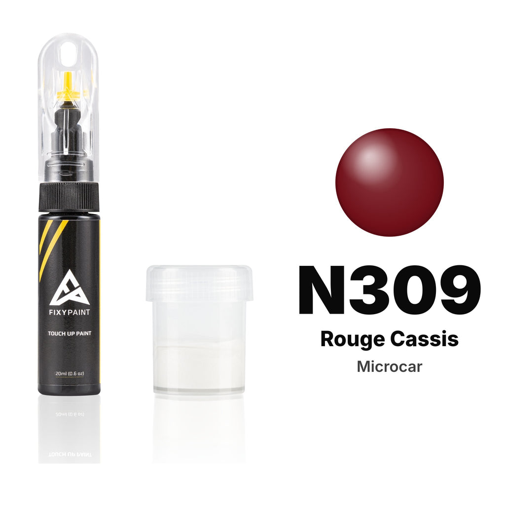 Touch-up paint for Microcar N309 Rouge Cassis, Standard kit