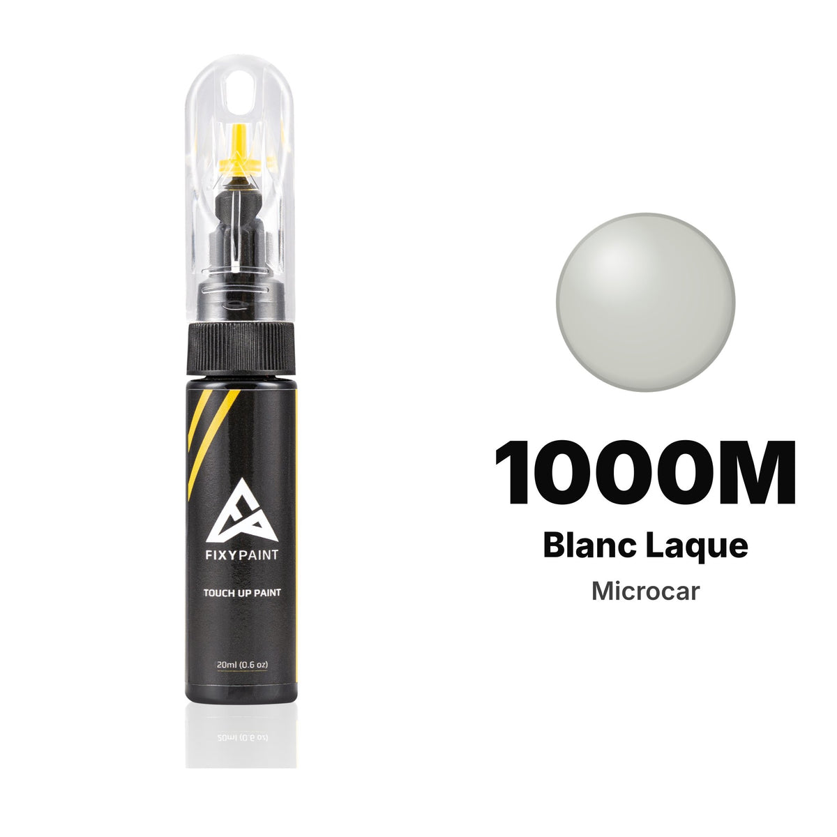 Touch-up paint for Microcar 1000M Blanc Laque, Basic kit