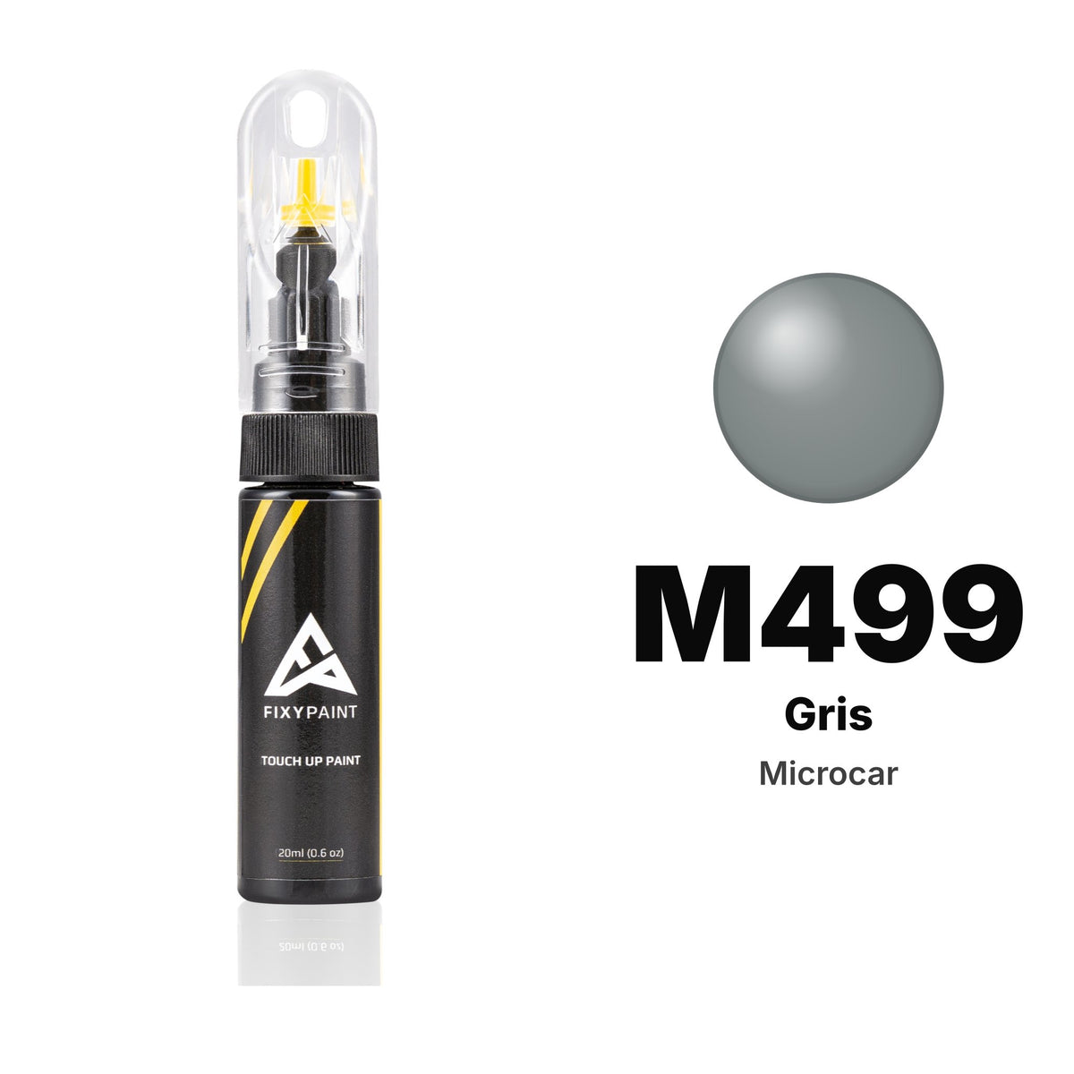 Microcar M499 Gris touch-up paint, Basic kit