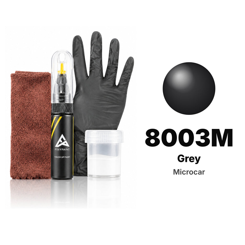 Touch-up paint for Microcar 8003M Grey, Complete kit