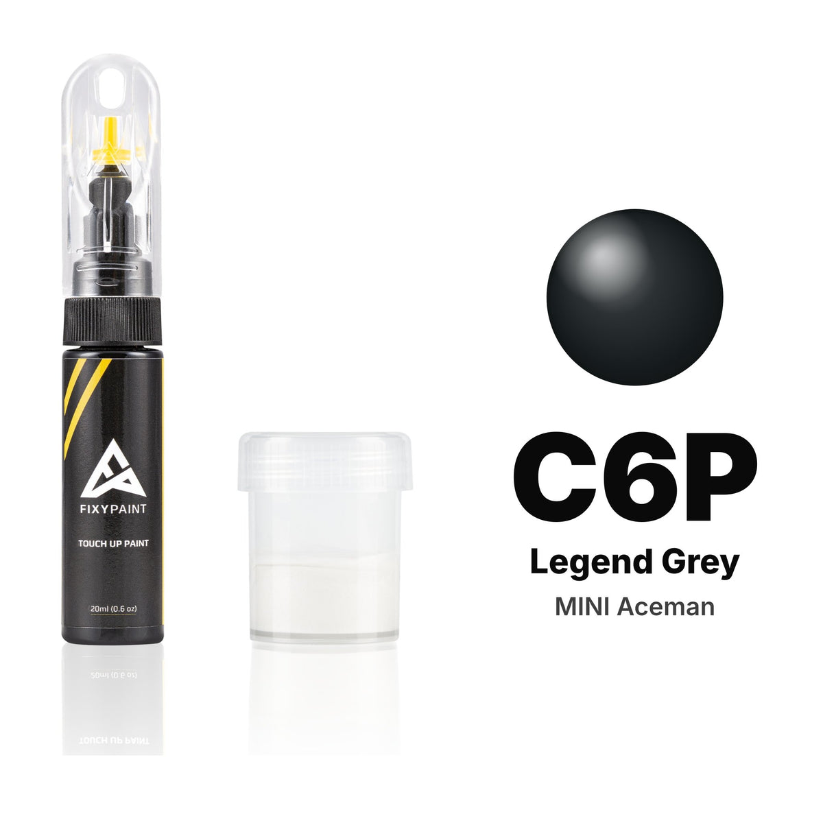 Lackstift für MINI Aceman – C6P Legend Grey (ab 2024), Set Standard