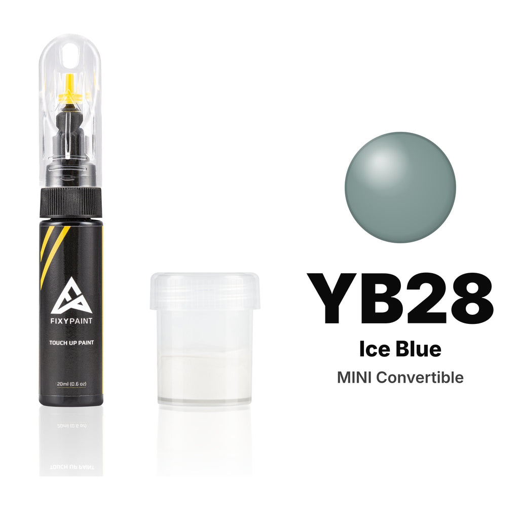 Lackstift für MINI Convertible – YB28 Ice Blue (2013–2014), Set Standard