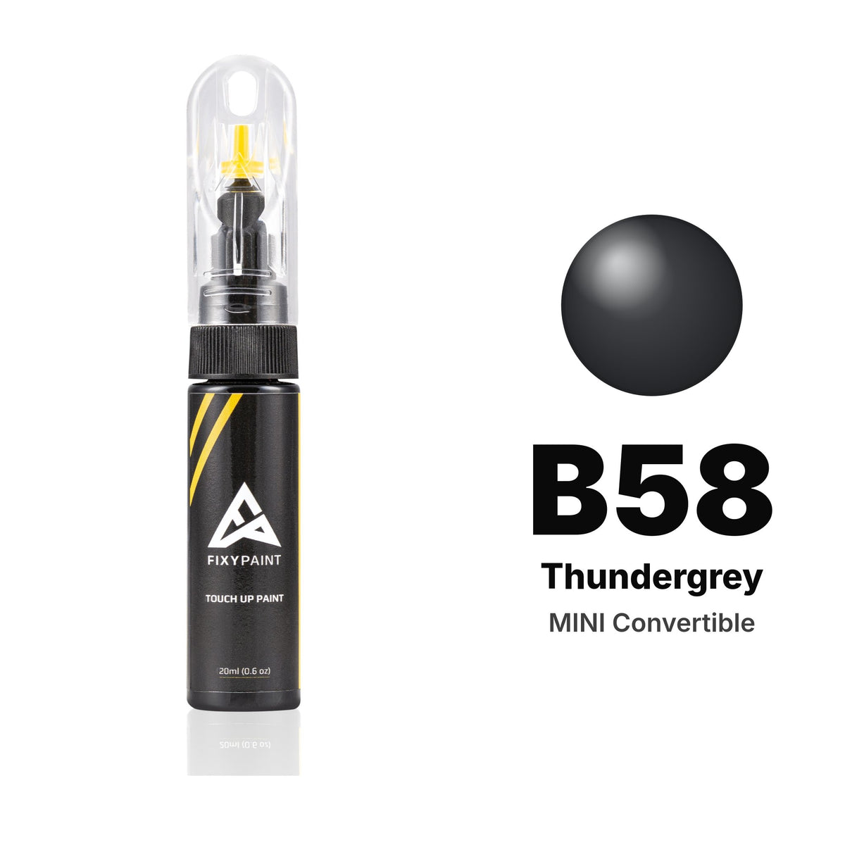 Touch-up paint for MINI Convertible B58 Thundergrey, Basic kit