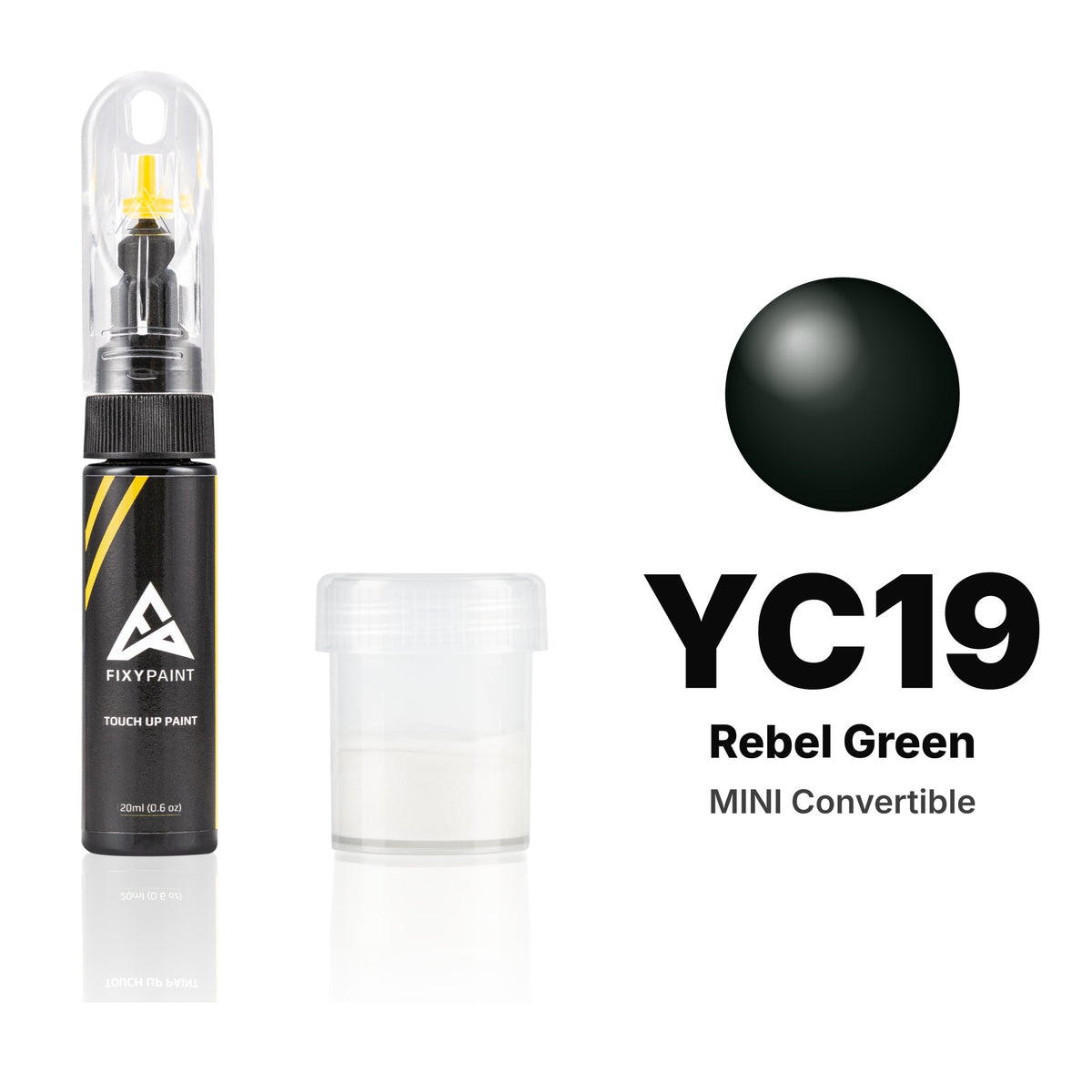 Touch-up paint for MINI Convertible YC19 Rebel Green, Standard kit