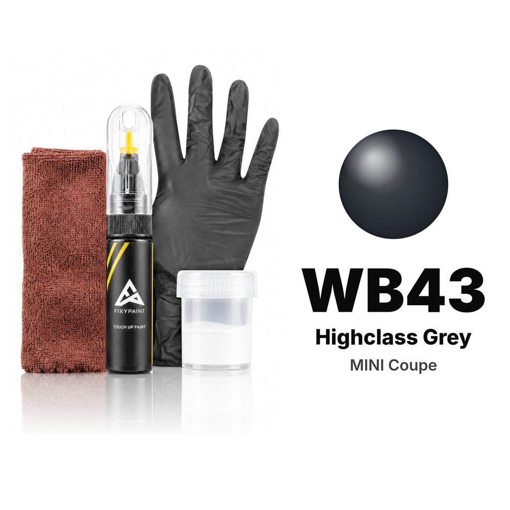 Touch-up paint for MINI Coupe WB43 Highclass Grey, Complete kit