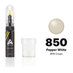 Vernice ritocco per MINI Coupe – 850 Pepper White (2012–2015), kit Standard