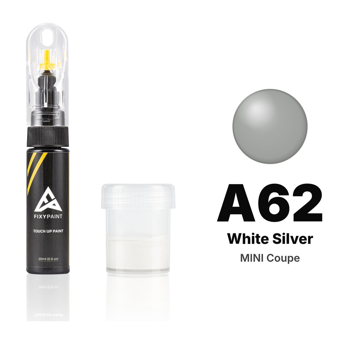 Vernice ritocco per MINI Coupe – A62 White Silver (2012–2015), kit Standard