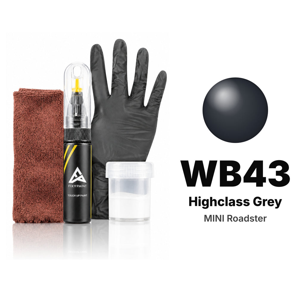 Touch-up paint for MINI Roadster WB43 Highclass Grey, Complete kit