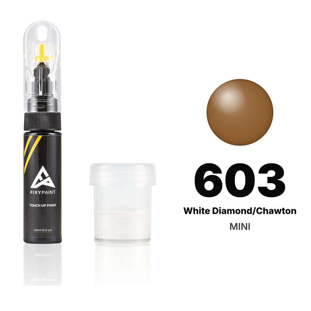 Touch-up paint for MINI 603 White Diamond/Chawton, Standard kit