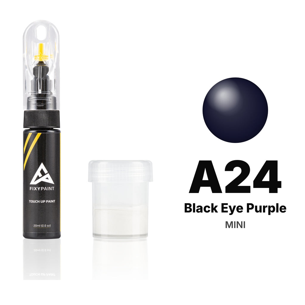 Lackstift für MINI – A24 Black Eye Purple (alle Modelle, 2003–2007), Set Standard