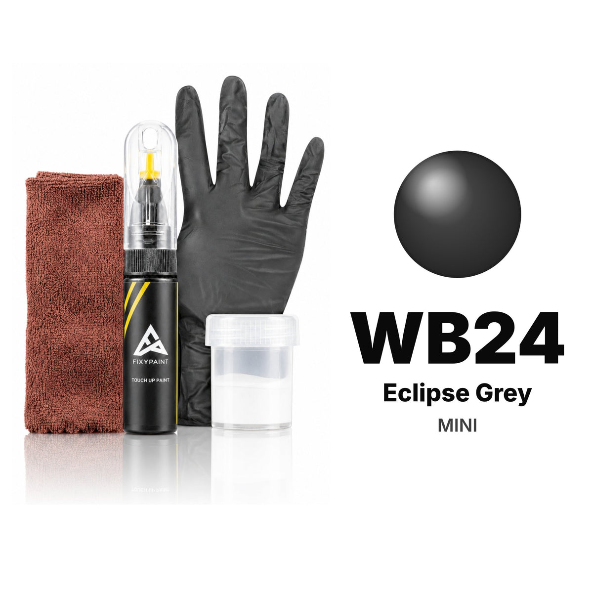 Touch-up paint for MINI WB24 Eclipse Grey, Complete kit