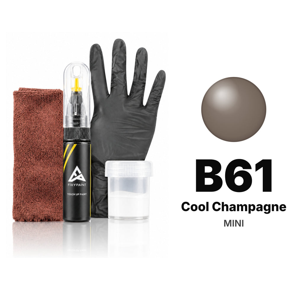 Pintura de retoque para MINI – B61 Cool Champagne (todos los modelos, 2014–2015), kit Completo