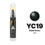 Vernice ritocco per MINI – YC19 Rebel Green (tutti i modelli, 2014–2024), kit Base