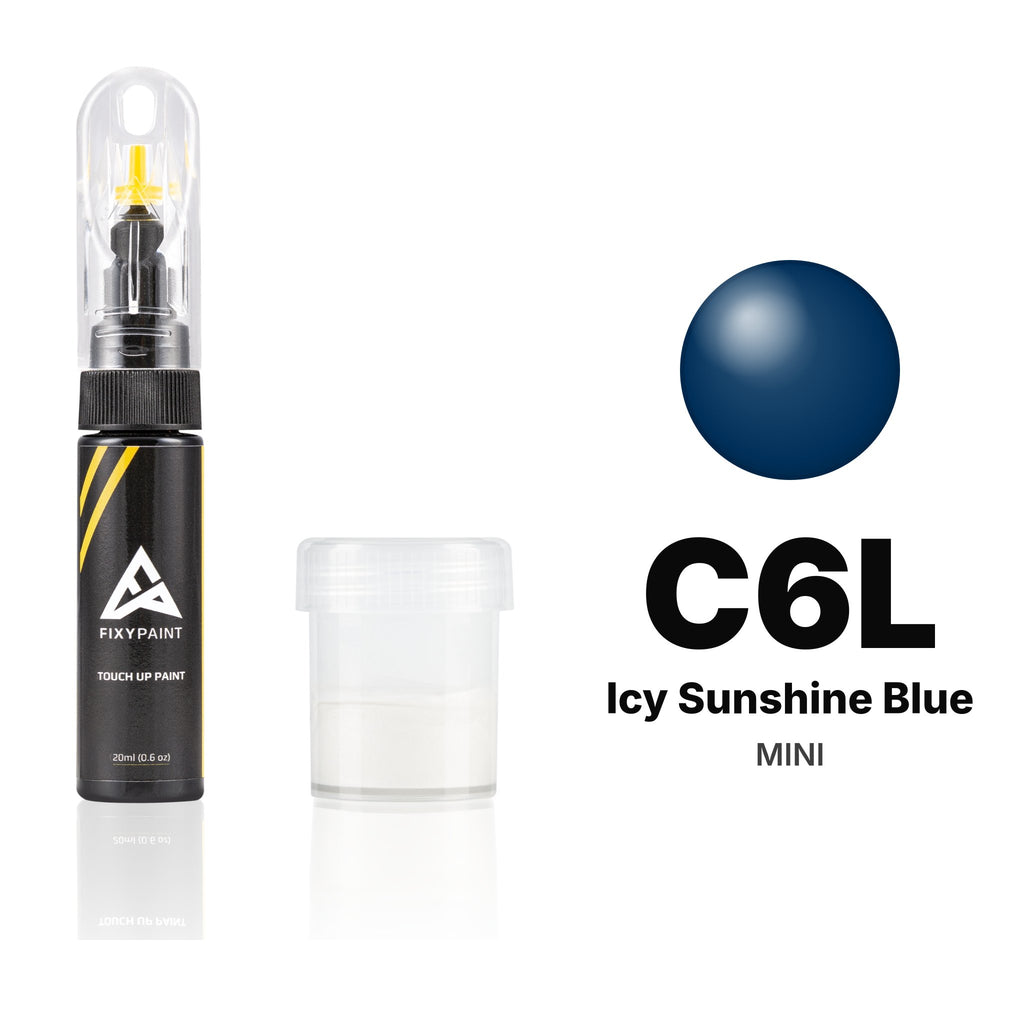 Vernice ritocco per MINI – C6L Icy Sunshine Blue (tutti i modelli, dal 2024), kit Standard
