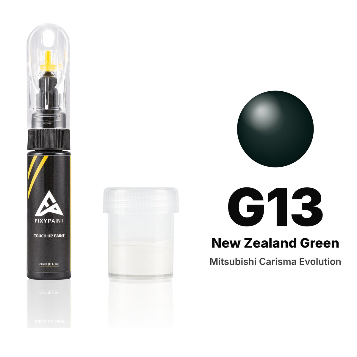 Lackstift für Mitsubishi Carisma Evolution – G13 New Zealand Green (2000), Set Standard