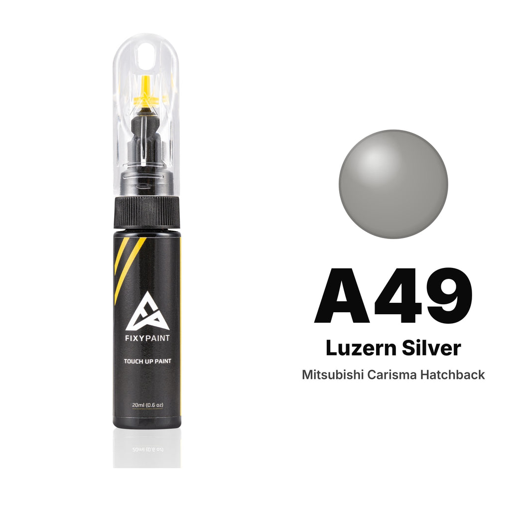 Touch-up paint for Mitsubishi Carisma Hatchback A49 Luzern Silver, Basic kit