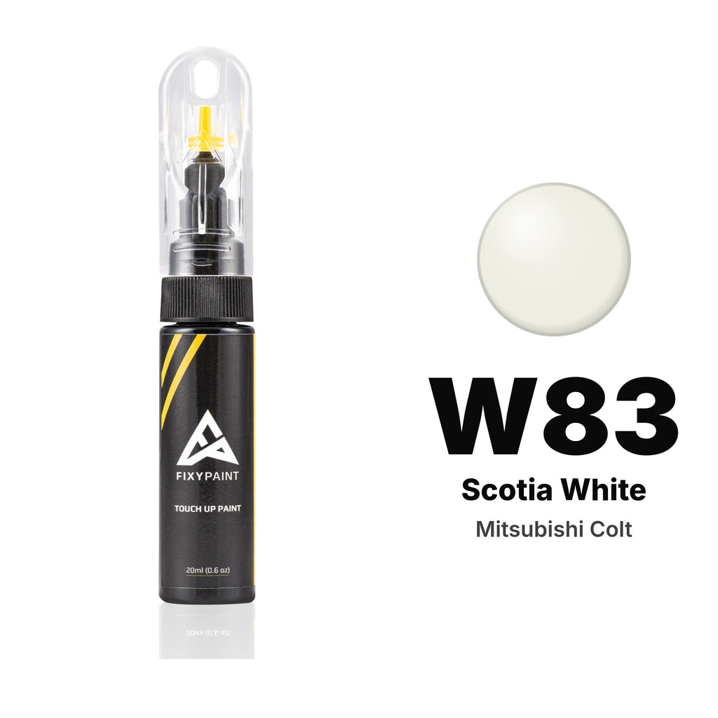 Touch-up paint for Mitsubishi Colt W83 Scotia White, Basic kit