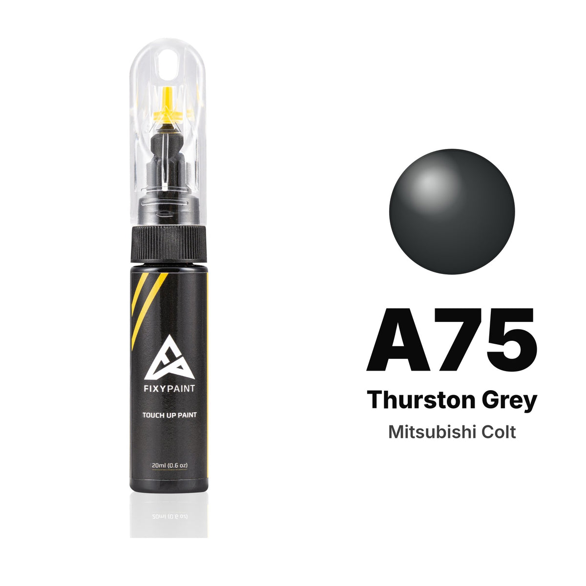 Touch-up paint for Mitsubishi Colt A75 Thurston Grey, Basic kit
