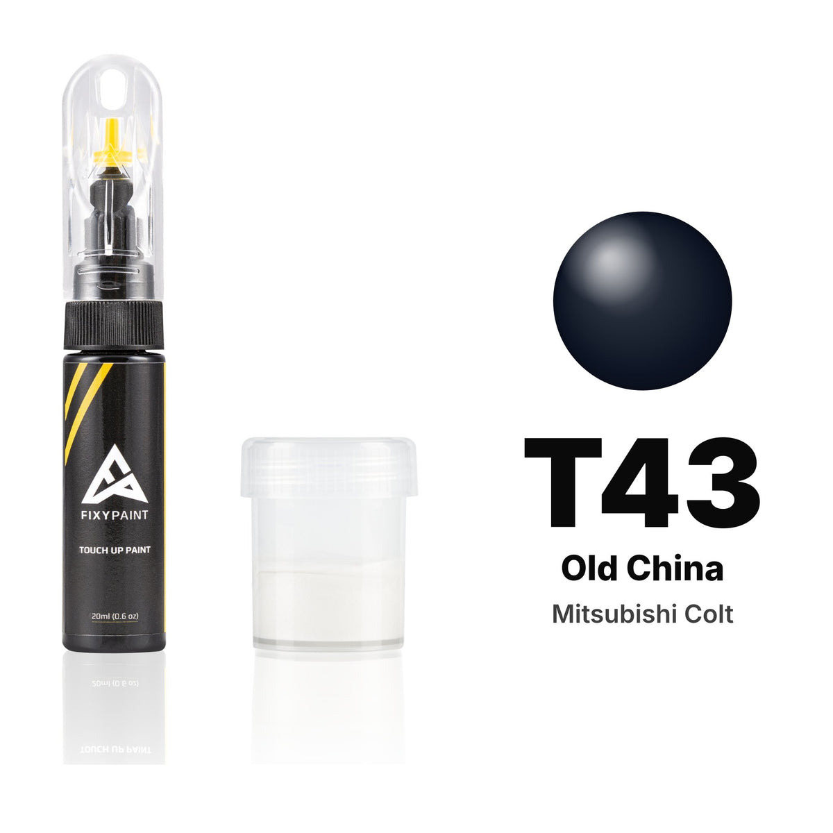 Pintura de retoque para Mitsubishi Colt – T43 Old China (2004–2007), kit Estándar