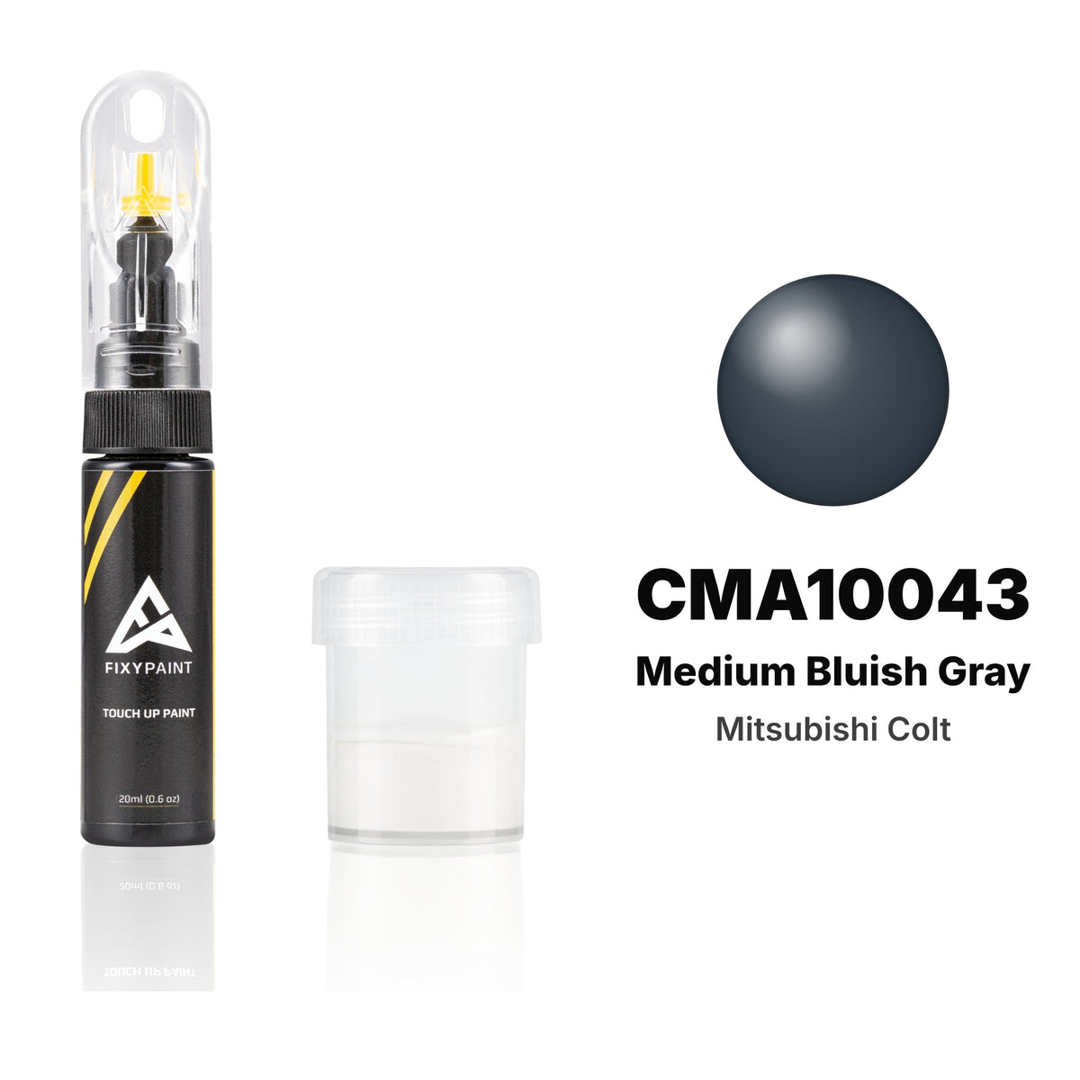 Touch-up paint for Mitsubishi Colt CMA10043 Medium Bluish Gray, Standard kit