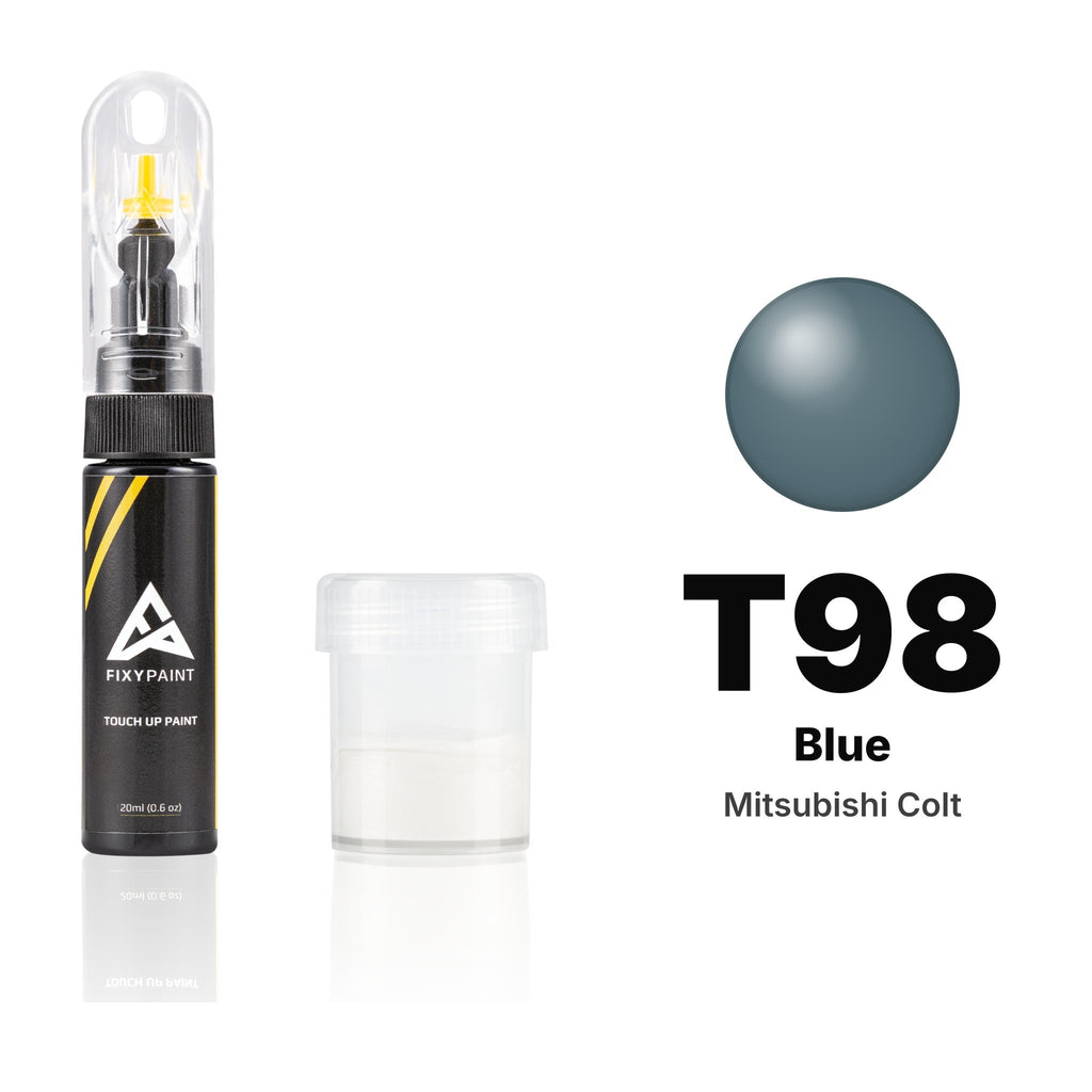 Touch-up paint for Mitsubishi Colt T98 Blue, Standard kit