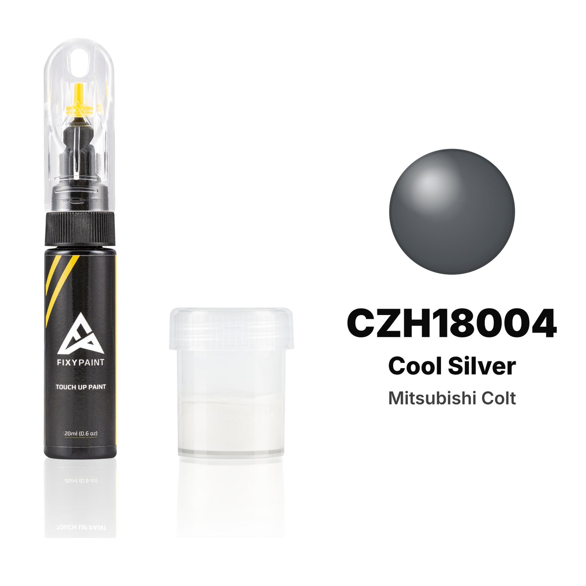 Touch-up paint for Mitsubishi Colt CZH18004 Cool Silver, Standard kit