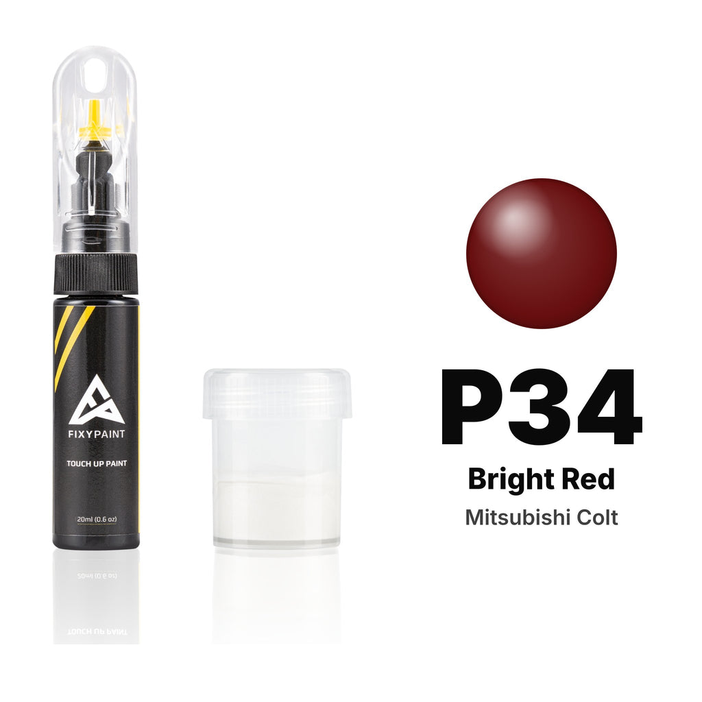 Touch-up paint for Mitsubishi Colt P34 Bright Red, Standard kit
