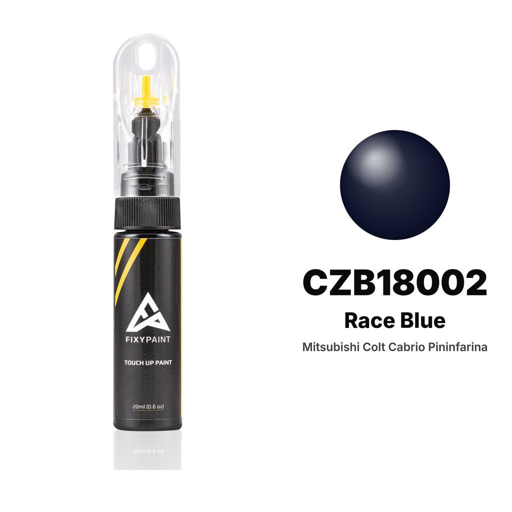 Pintura de retoque para Mitsubishi Colt Cabrio Pininfarina – CZB18002 Race Blue (2007–2009), kit Básico