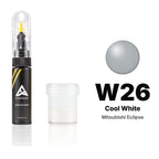 Touch-up paint for Mitsubishi Eclipse W26 Cool White, Standard kit
