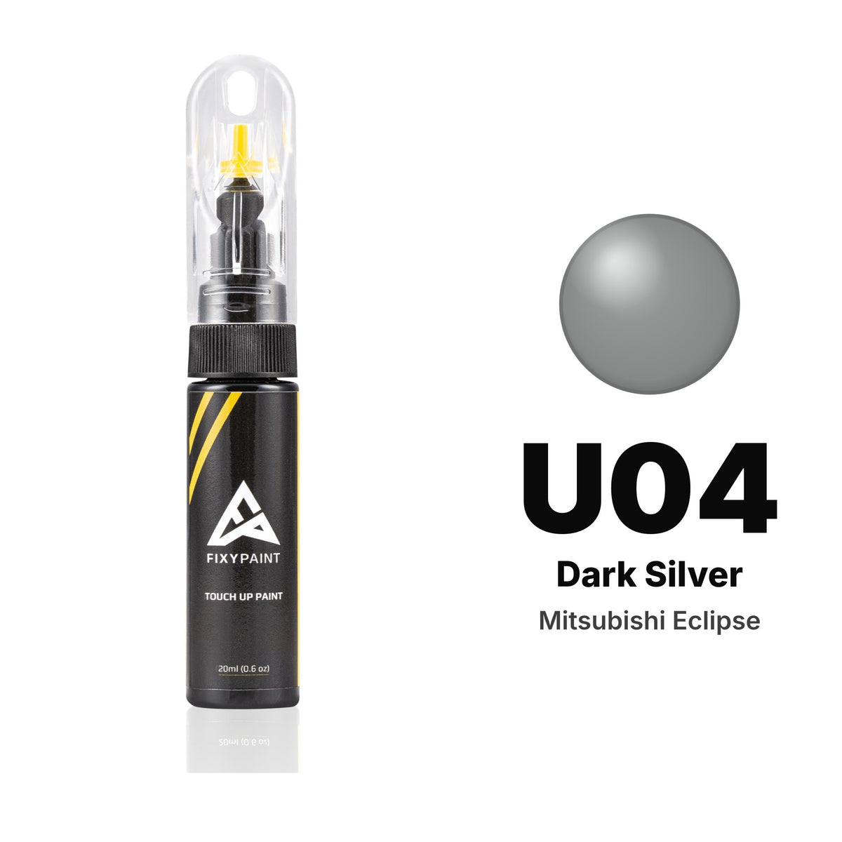 Mitsubishi Eclipse U04 Dark Silver touch-up paint, Basic kit