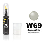 Touch-up paint for Mitsubishi Galant W69 Cocoon White, Standard kit
