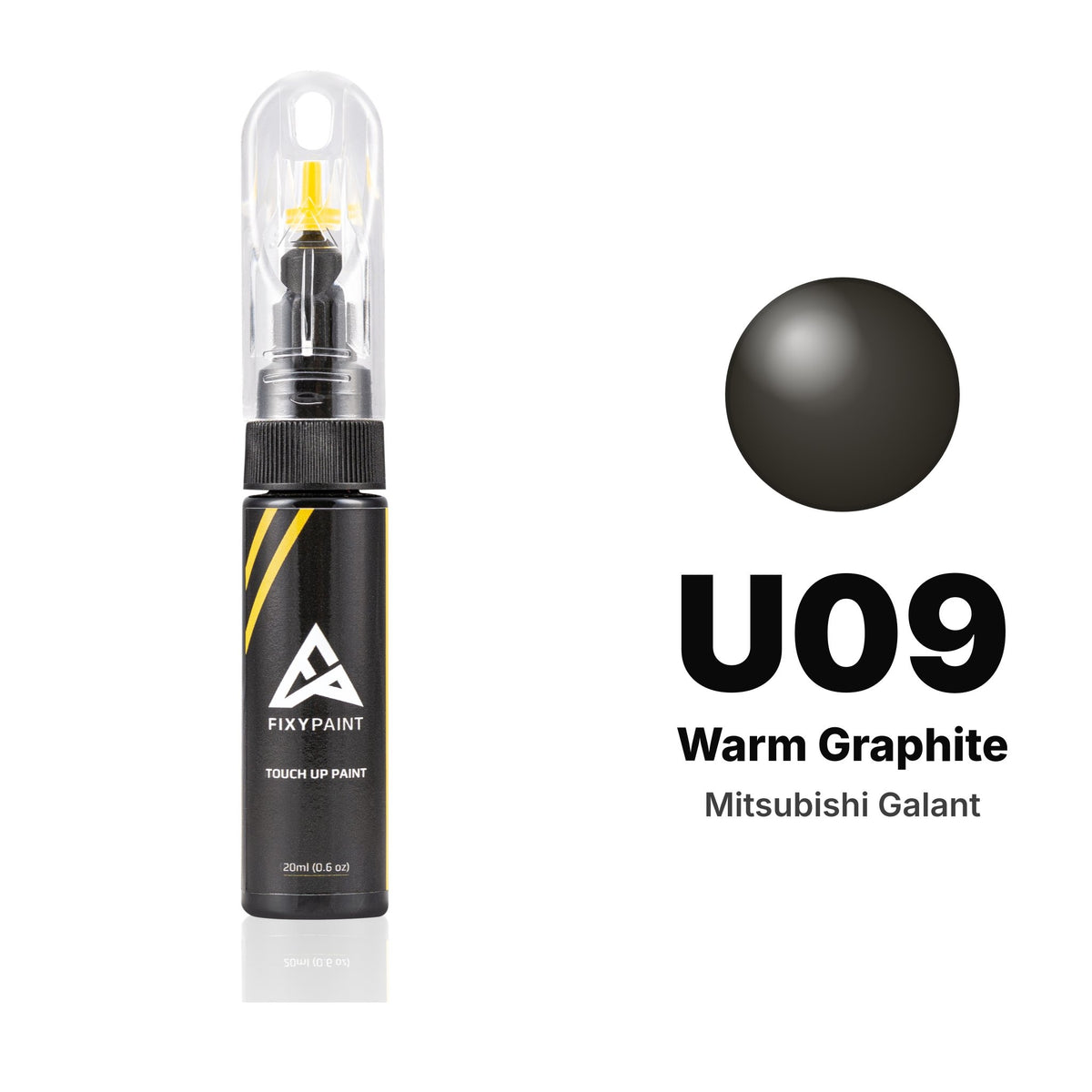 Touch-up paint for Mitsubishi Galant U09 Warm Graphite, Basic kit